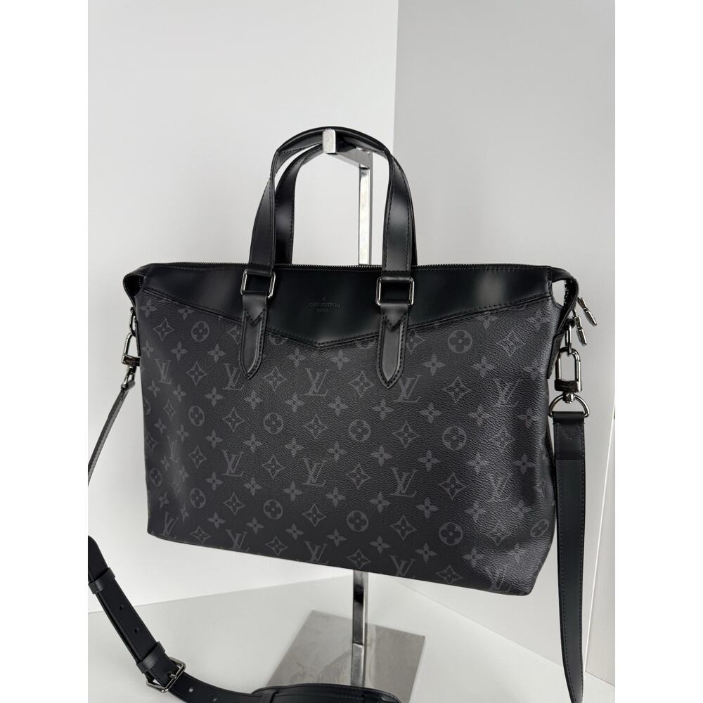 Louis Vuitton Explorer Briefcase Monogram Eclipse Canvas